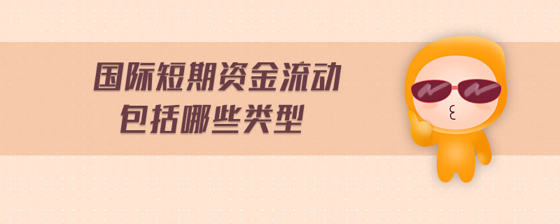 國(guó)際短期資金流動(dòng)包括哪些類型