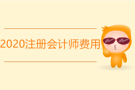 報名2020注冊會計師費用是多少？
