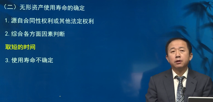 無形資產(chǎn)使用壽命的確定