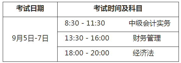 考試時(shí)間