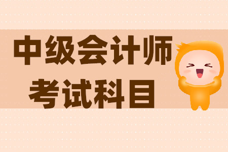 2020年中級(jí)會(huì)計(jì)師考試科目有哪些？