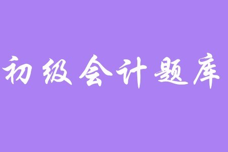 2020年初級(jí)會(huì)計(jì)有考試題庫(kù)嗎？