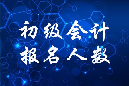 2020年初級(jí)會(huì)計(jì)職稱報(bào)名人數(shù)有多少？