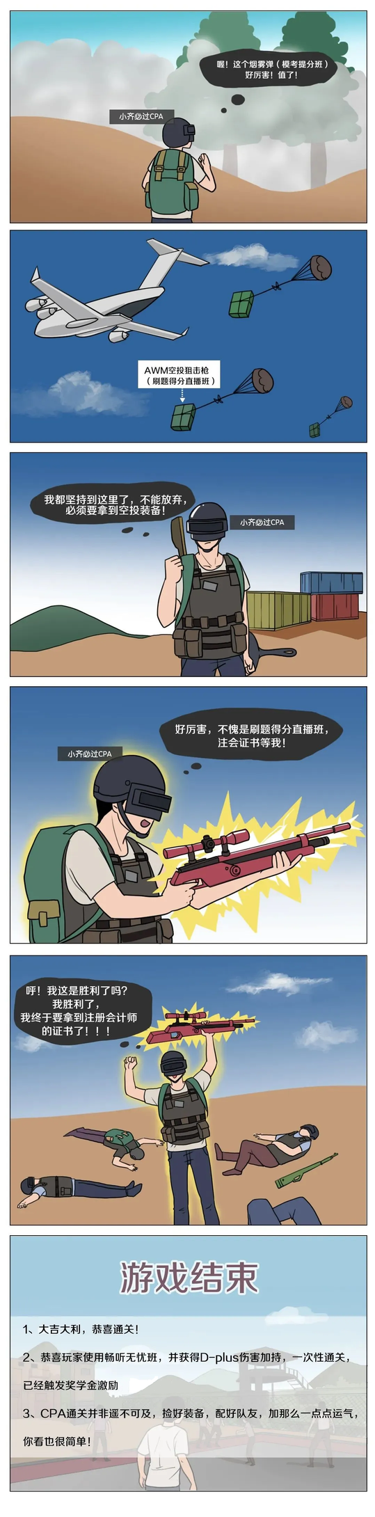 如果將備考CPA比作一場游戲，你有把握在游戲中獲勝嗎？