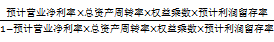 預(yù)計(jì)銷售增長(zhǎng)率