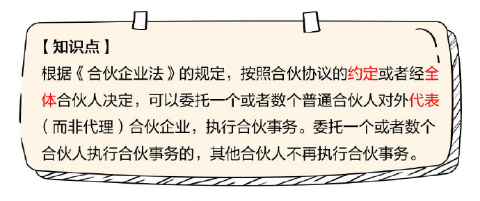 對外代表