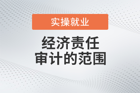 經(jīng)濟責任審計的范圍都是什么？