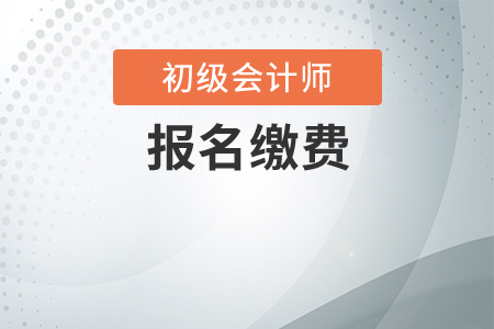 初級會計職稱報名費多少錢？