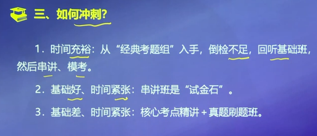 如何沖刺，更高效？
