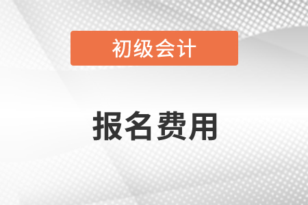 福建2020年初級會計(jì)職稱考試報名費(fèi)是多少？