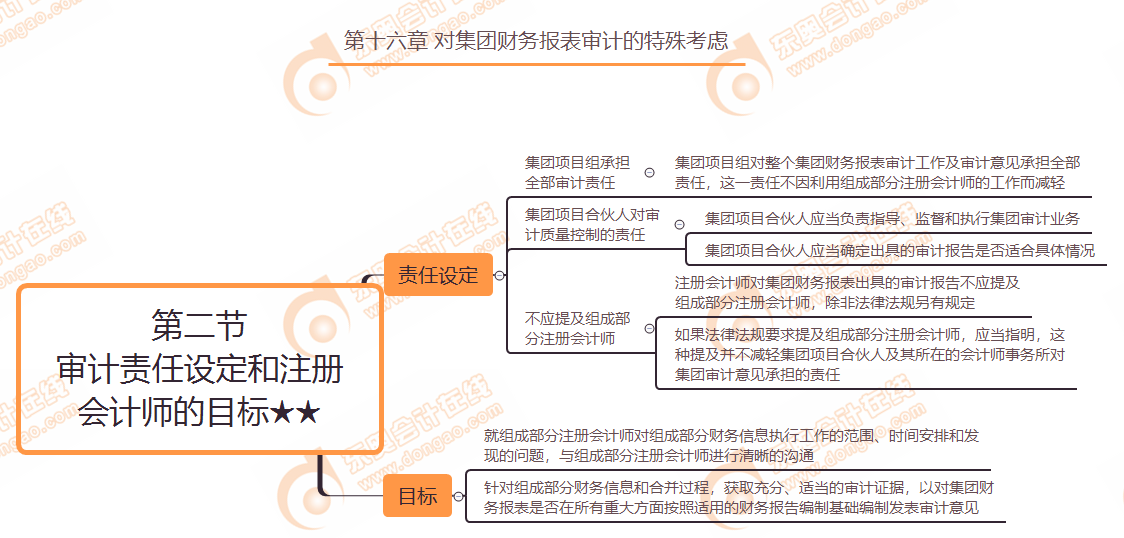 第二節(jié) 審計(jì)責(zé)任設(shè)定和注冊(cè)會(huì)計(jì)師的目標(biāo)★★