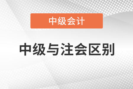 中級(jí)會(huì)計(jì)師和注冊(cè)會(huì)計(jì)師的區(qū)別有哪些？