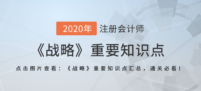 風(fēng)險管理技術(shù)與方法_2020年注冊會計師《戰(zhàn)略》重要知識點