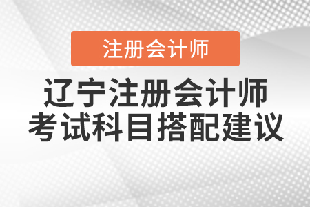 2021年遼寧注冊(cè)會(huì)計(jì)師考試科目搭配建議