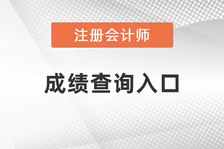 2020cpa考試成績查詢地址