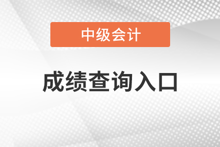 北京市平谷區(qū)中級會計(jì)師成績查詢網(wǎng)站是什么？