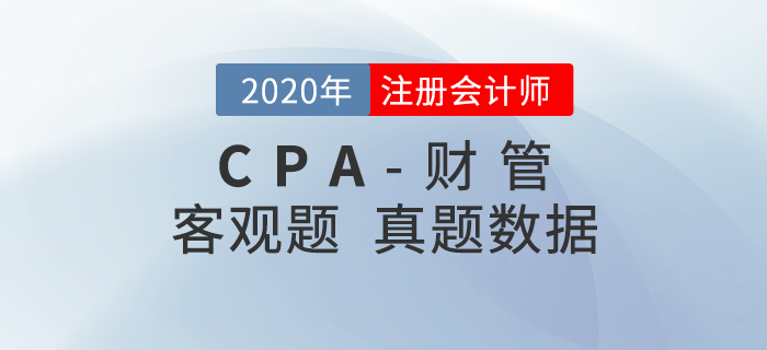 2020年注會(huì)《財(cái)管》客觀題真題難度揭秘！