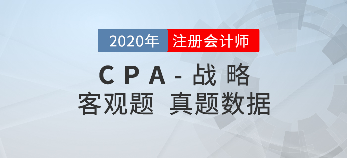 2020年戰(zhàn)略客觀題難不難？真題數(shù)據(jù)分析速了解！