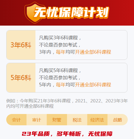 無憂保障計劃