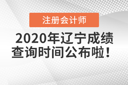 2020年遼寧注冊(cè)會(huì)計(jì)師成績(jī)查詢時(shí)間公布啦！