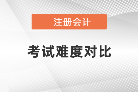 注會中級稅務(wù)師考試難度對比