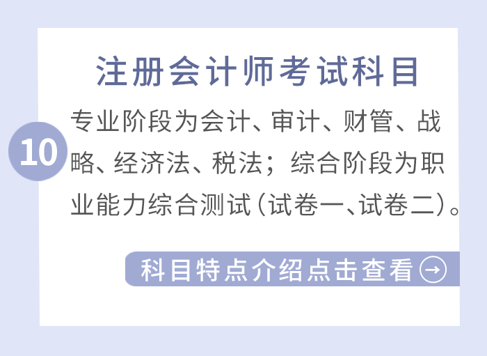 科目特點(diǎn)