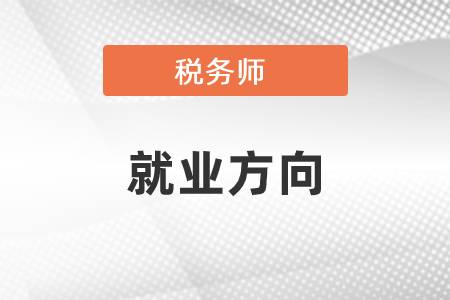 稅務(wù)師就業(yè)方向有哪些？