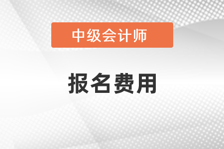 中級會計(jì)師報(bào)名費(fèi)是多少？