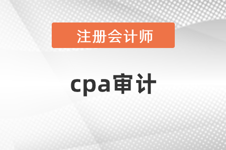 cpa考試審計章節(jié)目錄