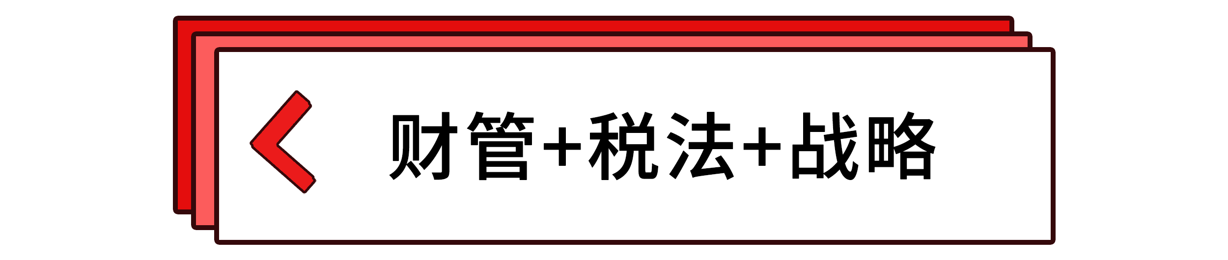 財(cái)管+稅法+戰(zhàn)略