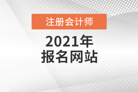 2021年注冊會計(jì)師報(bào)名網(wǎng)站