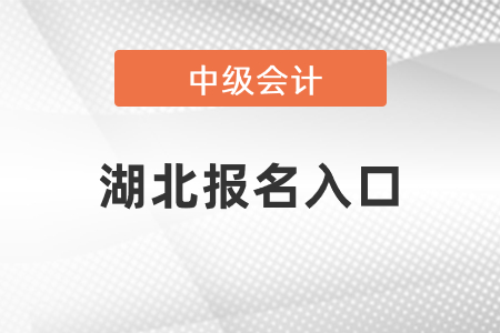 2021年湖北中級(jí)會(huì)計(jì)報(bào)名入口