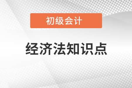 2021年初級(jí)會(huì)計(jì)經(jīng)濟(jì)法知識(shí)點(diǎn)
