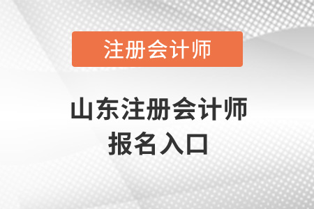 山東省萊蕪注冊(cè)會(huì)計(jì)師報(bào)名入口開通了嗎？