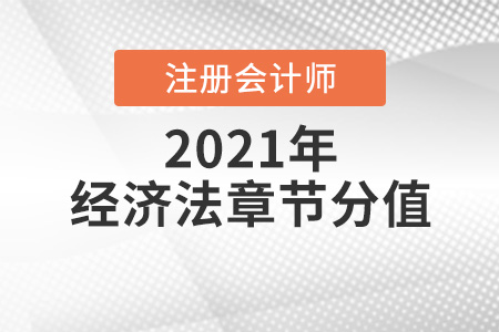 2021注會經(jīng)濟法章節(jié)分值