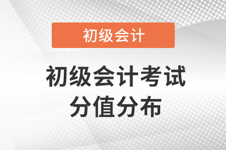 2022年初級(jí)會(huì)計(jì)考試分值分布