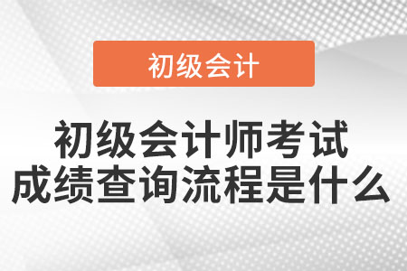 初級(jí)會(huì)計(jì)師考試成績(jī)查詢流程是什么