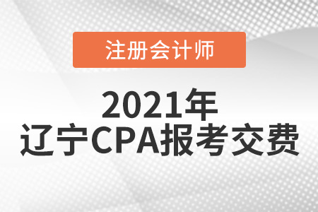 2021年遼寧省沈陽(yáng)cpa考試報(bào)名6月15日開始交費(fèi)
