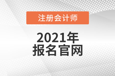 2021年注冊(cè)會(huì)計(jì)師考試報(bào)名官網(wǎng)是什么