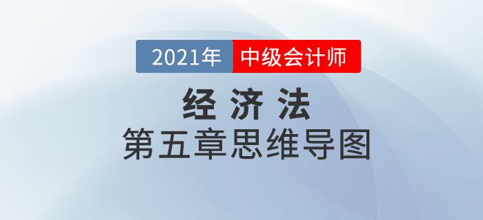2021年中級會計(jì)《經(jīng)濟(jì)法》第五章思維導(dǎo)圖，速來點(diǎn)擊！