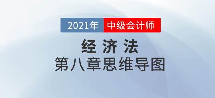 2021年中級會計《經(jīng)濟(jì)法》第八章思維導(dǎo)圖，速來點(diǎn)擊！