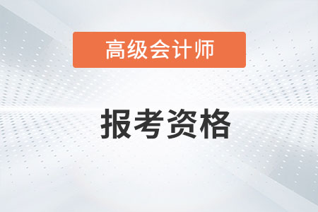 高級(jí)會(huì)計(jì)師考試資格您了解嗎？