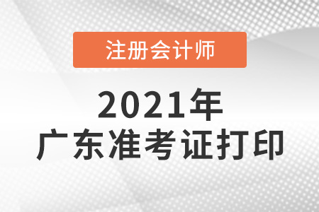 廣東省河源2021年cpa準考證打印時間