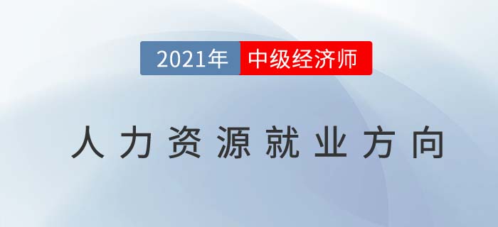 人力中級經(jīng)濟(jì)師人力資源專業(yè)考后就業(yè)方向
