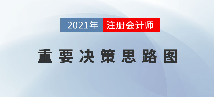 凌紫綺老師總結(jié)注會(huì)審計(jì)重要決策思路圖，快快收藏！