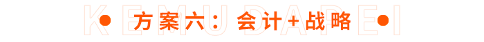 方案六：會(huì)計(jì)+戰(zhàn)略