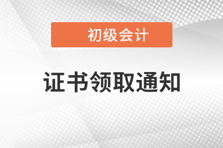 四川遂寧發(fā)布領(lǐng)取2020年初級會計資格補(bǔ)審?fù)ㄟ^證書的公告