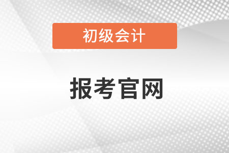 初級會計師證報考官網(wǎng)在什么地方?