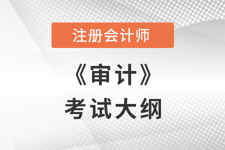 注冊會計師審計大綱2023年變化大嗎？