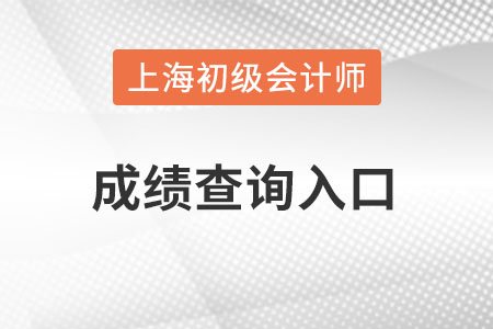 上海市浦東新區(qū)初級(jí)會(huì)計(jì)成績(jī)查詢?nèi)肟谠趺催M(jìn)入？